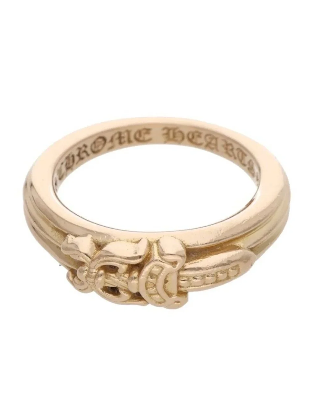 Chrome Hearts 22k Baby Clsc 22k Classic Dagger Gold Ring